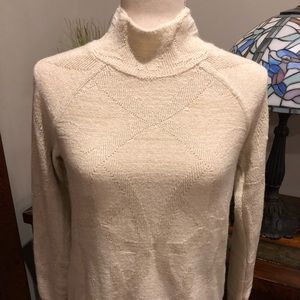 Gold and cream sweater